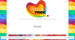 Desktop Screenshot of limerickpride.ie